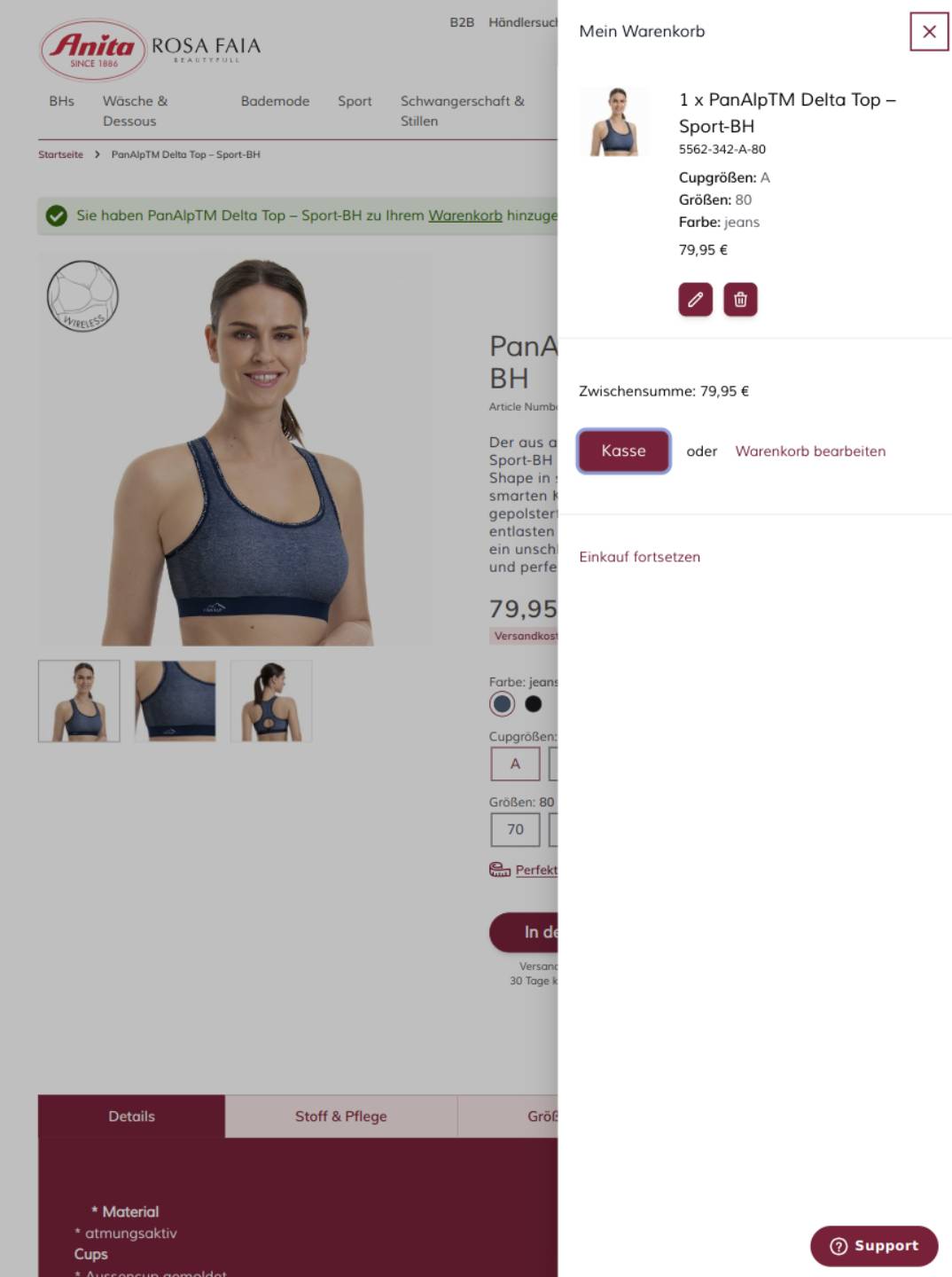 Anita, Screenshot 1