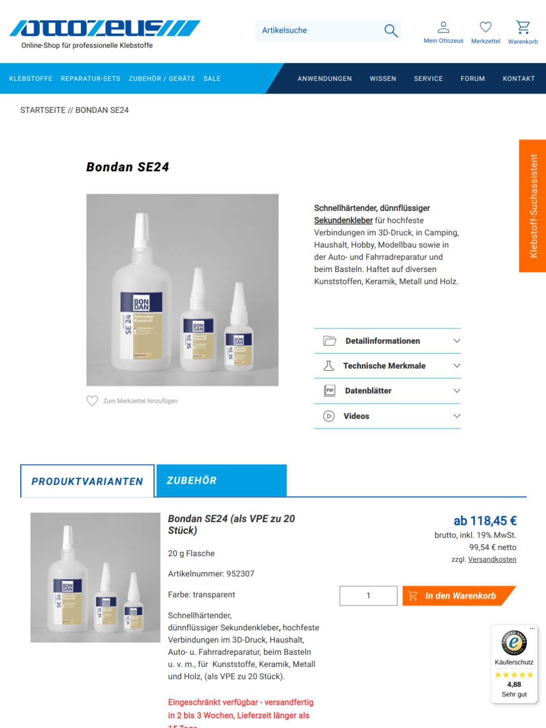 Ottozeus, Screenshot 1