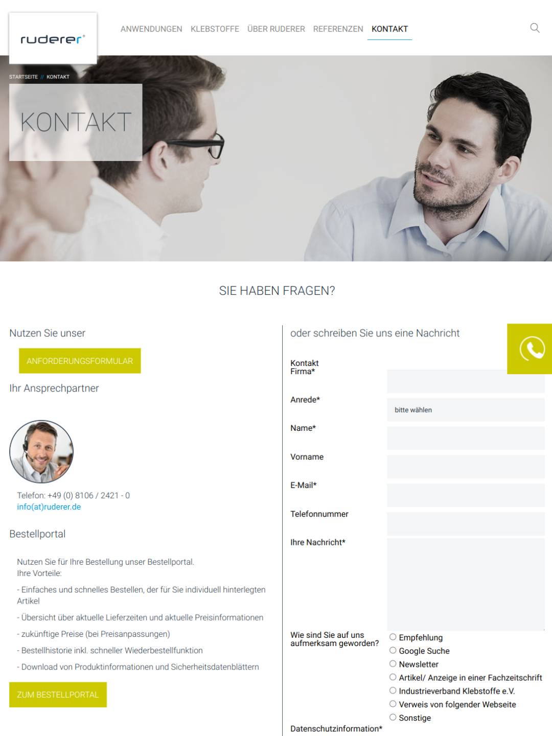 Ruderer, Screenshot 1